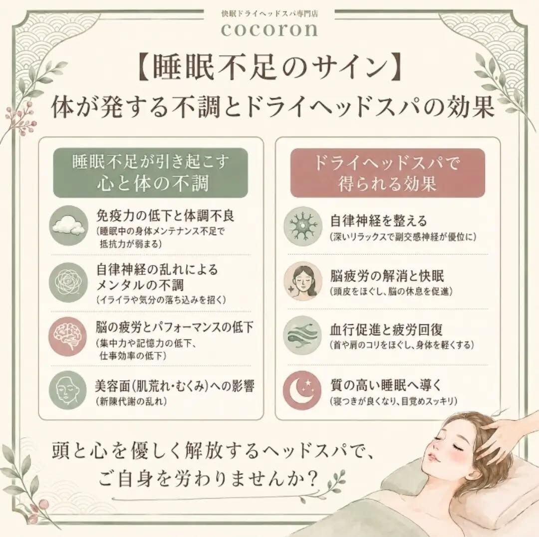 睡眠の悩み、抱えていませんか？
